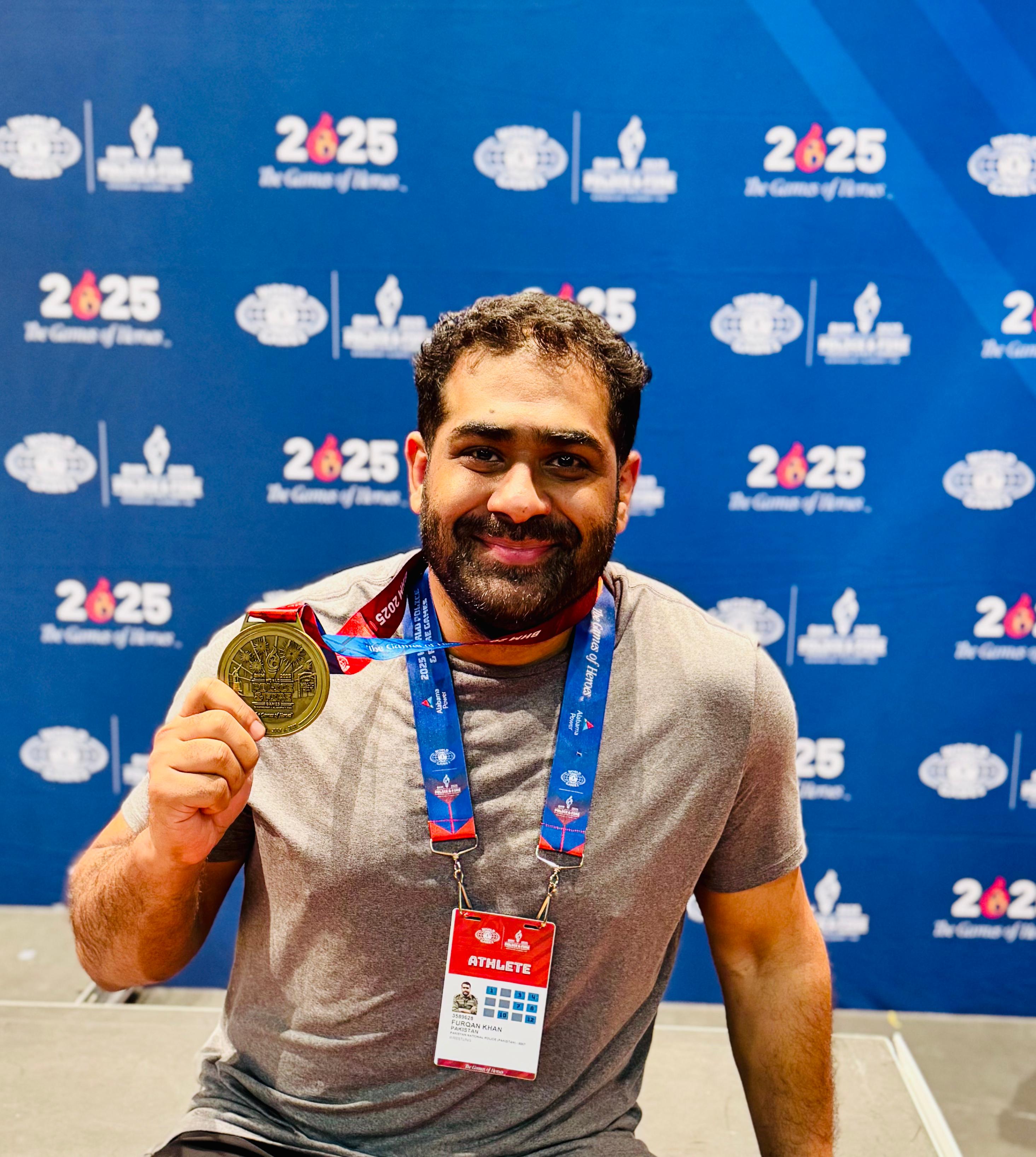 Furqan Ahmed Khan International wrestler