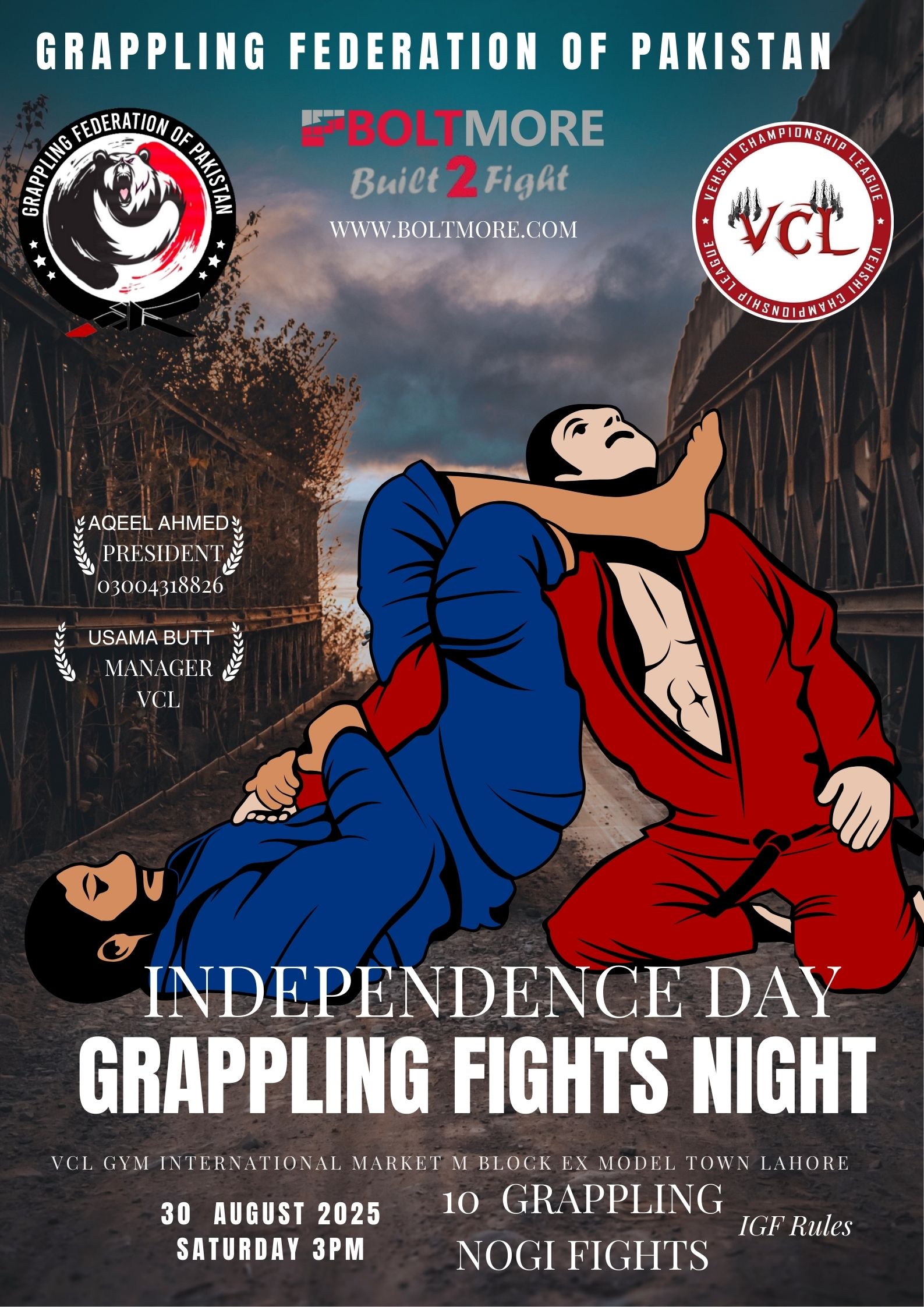 Independence day grappling fights night 2025