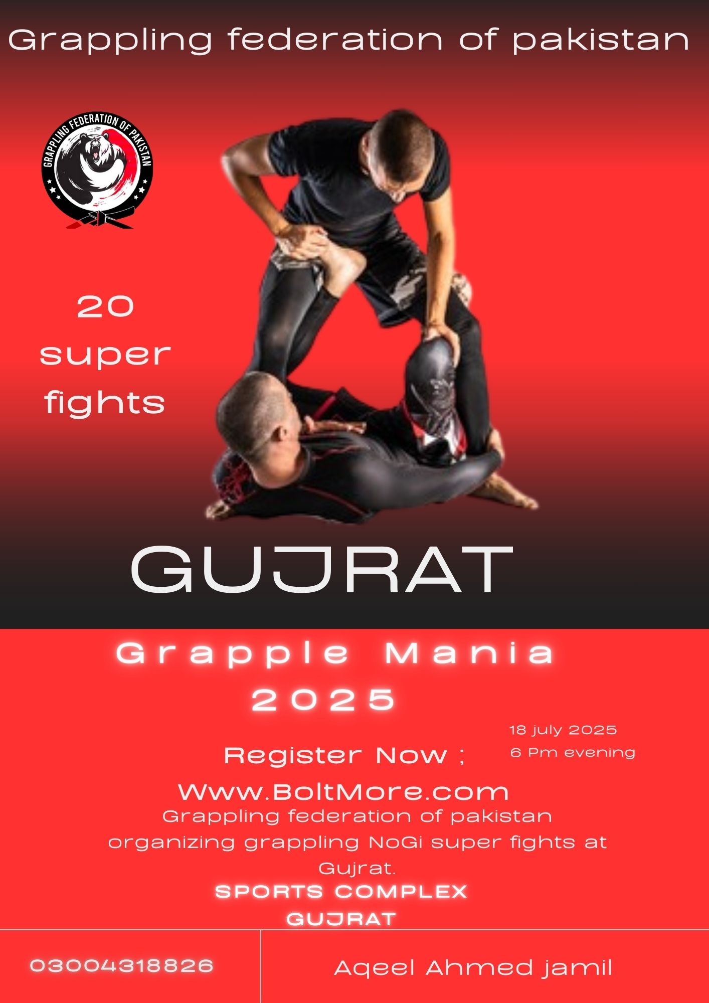 Gujrat Grapple Mania 2025